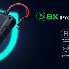 Controlador solar MPPT con 8X Protection Systems. Entiende la diferencia entre string y MPPT para optimizar tu energía.