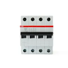 Interruptor magnetotérmico ABB SH204 C32. El magnetotérmico C10 significado es la protección contra sobrecargas y cortocircuitos.