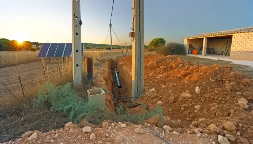 Luz en tu finca aislada: solar, costes y errores a evitar